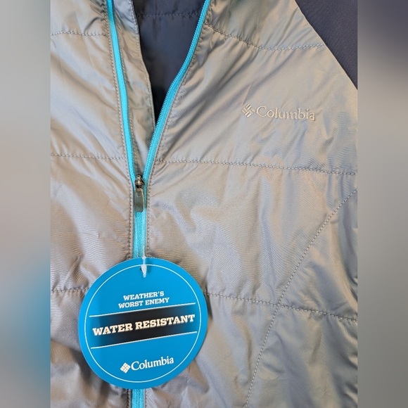 Columbia Large Women's Jacket - new, never worn - grey and blue - Picture 6 of 6